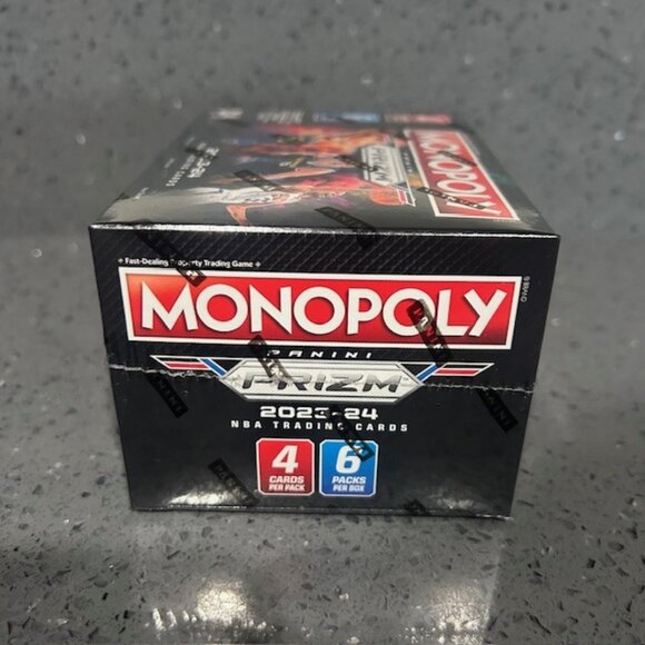 2023-24 Panini Prizm Monopoly NBA Trading Cards Booster/Blaster Box (24 Cards) - Picture 5 of 6